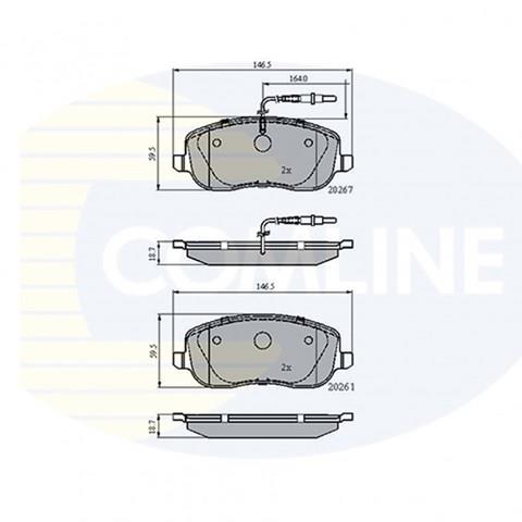 CBP11158 Колодки тормозные передние дисковые купить Хмельницкий