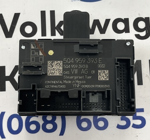 Блок комфорта передней двери 5Q4959393E VAG