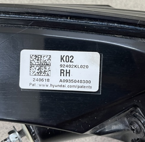 HYUNDAI 92402KL020 Фонарь задний правый в наличии Ирпень