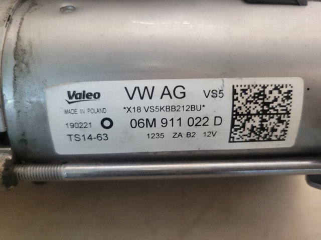Стартер автомобиля 06M911022D VAG