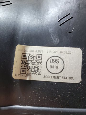 VAG 3CN863484A82V Обшивка стойки кузова внутренняя передняя правая в наличии Винница