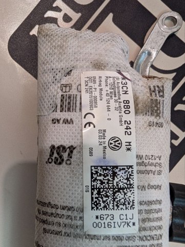 VAG 3CN880242M Подушка безопасности (AIRBAG) спинки сиденья правого в наличии Чернигов