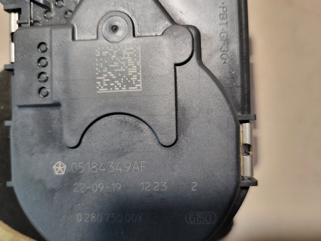 Дроссельная заслонка 5184349AF CHRYSLER