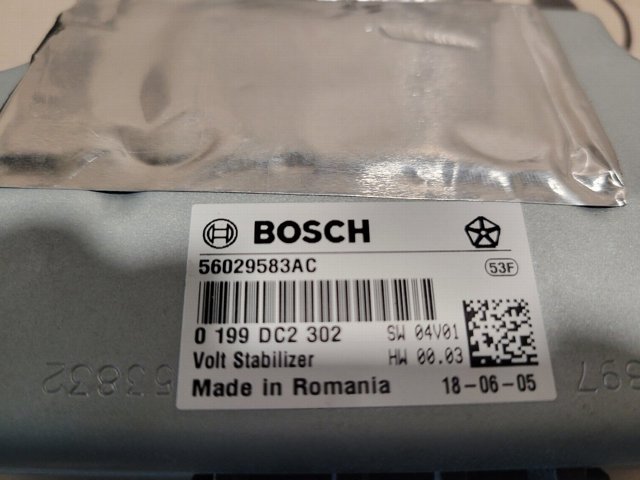 CHRYSLER 56029583AC Стабилизатор напряжения в наличии Запорожье