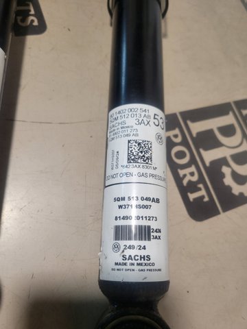VAG 5QM513049AB Амортизатор задний в наличии Киев