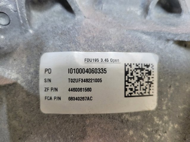 CHRYSLER 68340267AC Редуктор передний в наличии Сумы