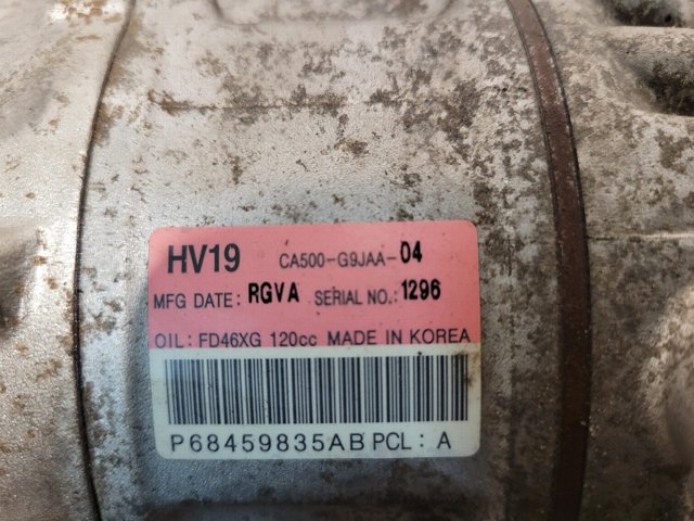 CHRYSLER 68459835AB Компрессор кондиционера в наличии Ровно