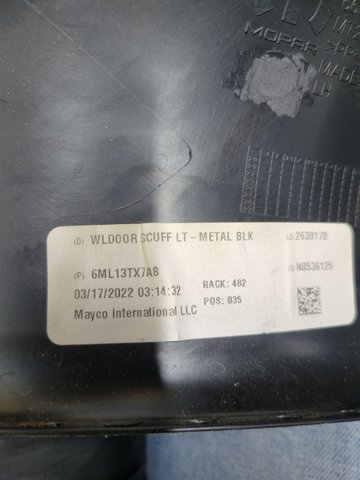 CHRYSLER 6ML13TX7AB в наличии Запорожье