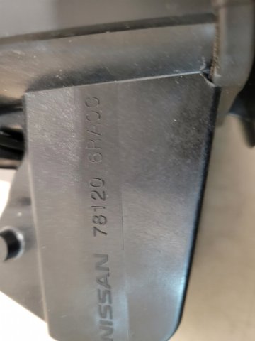 Уплотнитель заливной горловины топливного бака 781206RR0A NISSAN