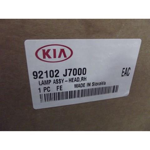 92102J7000 HYUNDAI Правая фара купить в Запорожье