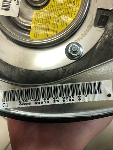 Airbag в мультируль 6394600098 MERCEDES
