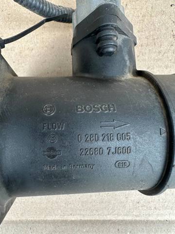 0280218005 BOSCH Датчик потока (расхода) воздуха, расходомер M.A.F. - (Mass Airflow) купить в Днепр