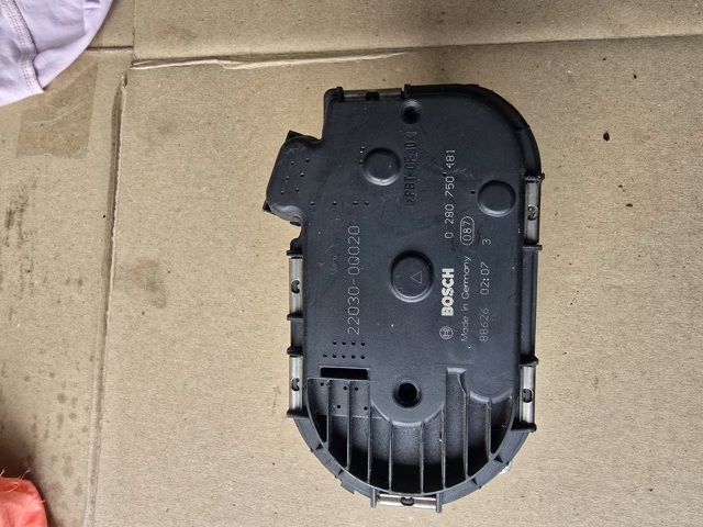 Воздушная заслонка 0280750481 BOSCH