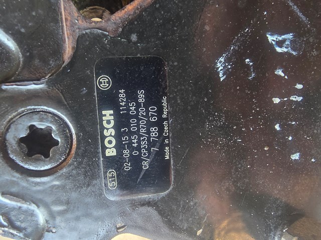 Насос топливный высокого давления 0445010045 BOSCH