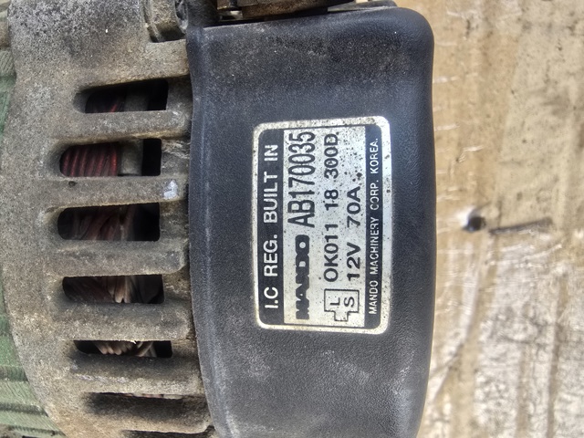 AB170035 HYUNDAI Генератор купить в Хмельницкий