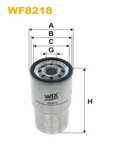 WIX WF8218 Топливный фильтр в наличии Ирпень