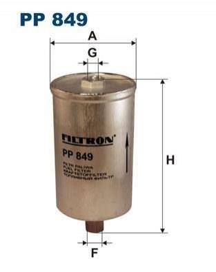 Фильтр топливный PP849