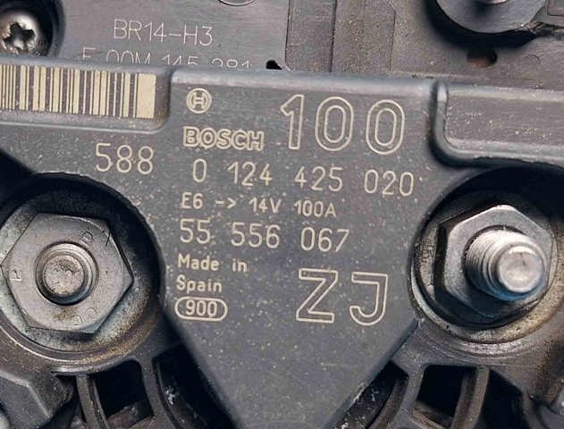 0124425020 OPEL Генератор купить в Винница