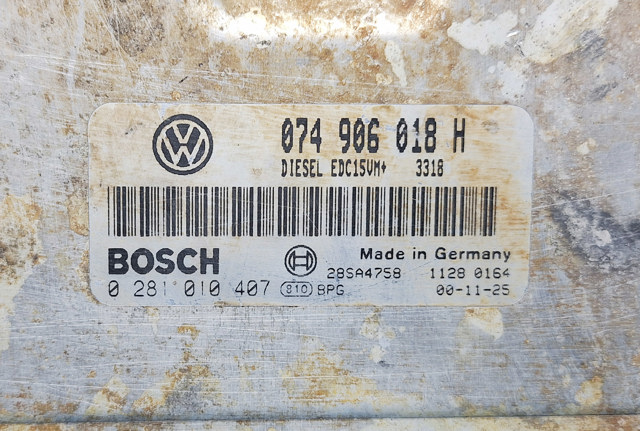 BOSCH 0281010407 Блок управления двигателем в наличии Павлоград