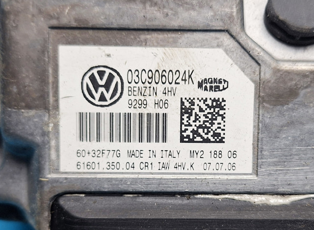 03C906024K VAG Модуль управления (ЭБУ) двигателем купить в Полтава