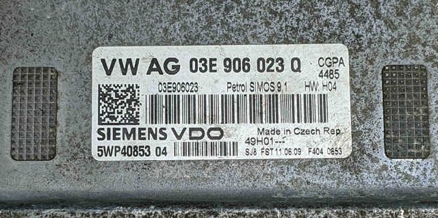 VAG 03E906023Q Модуль управления (ЭБУ) двигателем в наличии Днепр