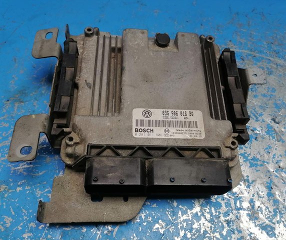 Модуль управления двигателем 03G906016BQ VAG