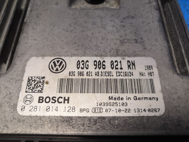 03G906021RN VAG Блок управления двигателем купить в Житомир