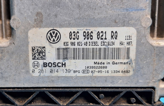 VAG 03G906021RQ Модуль управления (ЭБУ) двигателем в наличии Житомир