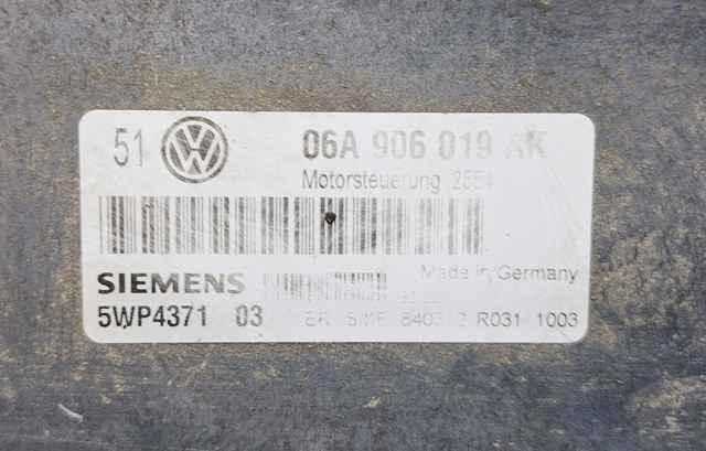 06A906019AK VAG Модуль управления (ЭБУ) двигателем купить в Черкассы