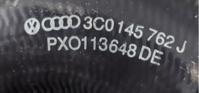 3C0145762J VAG Шланг (патрубок) интеркуллера купить в Сумы