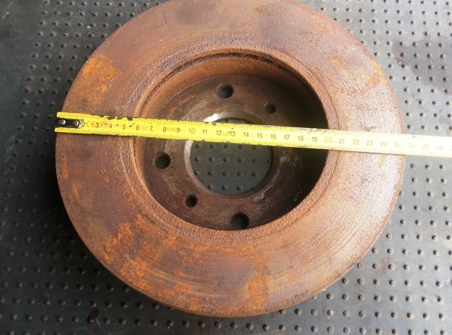 NISSAN 432065M311 Диск тормозной задний в наличии Хмельницкий