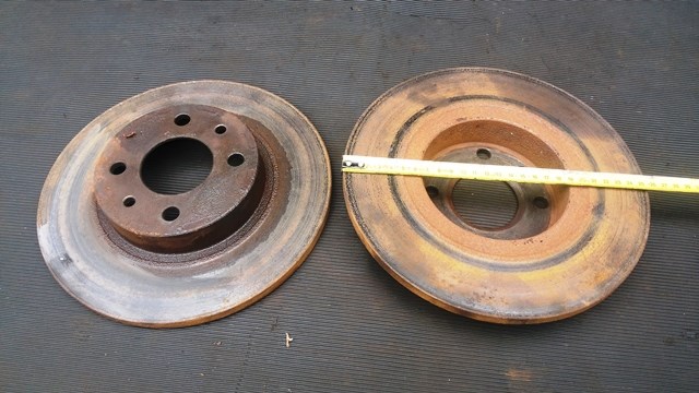 Диск тормозной передний 46820655 FIAT