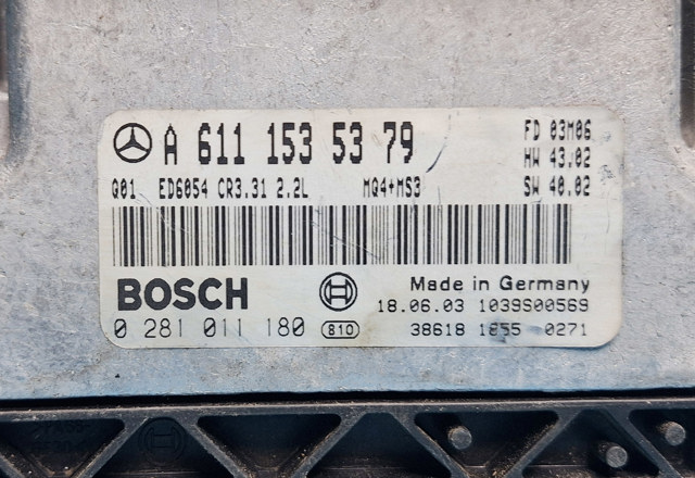 MERCEDES 6111535379 Блок управления двигателем в наличии Львов