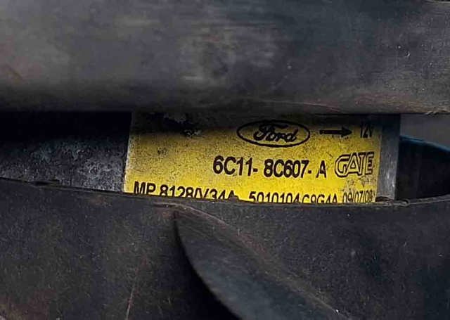 FORD 6C118C607AD Диффузор вентилятора в сборе с мотором и крыльчаткой в наличии Харьков