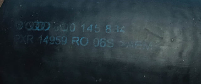 VAG 6Q0145834 Патрубок интеркулера в наличии Кривой Рог