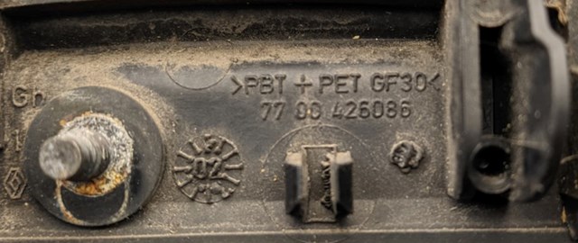7700426086 RENAULT Ручка двери левой наружная передняя/задняя купить в Одесса