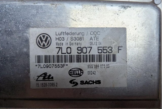 7L0907553F VAG Блок управления пневмоподвеской купить в Харьков
