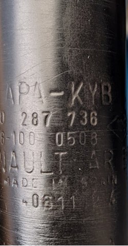 8200287736 RENAULT Амортизатор задний купить в Запорожье