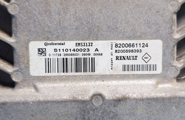 RENAULT 8200598393 Модуль управления (ЭБУ) двигателем в наличии Киев