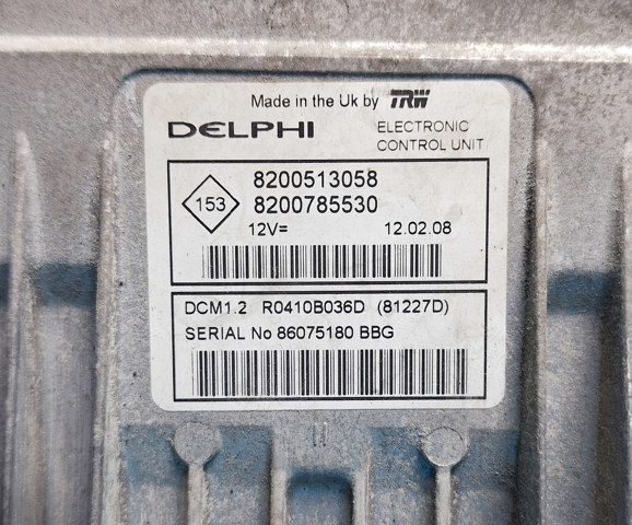 8200785530 RENAULT Блок управления двигателем купить в Николаев