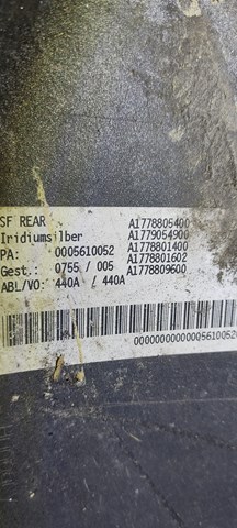 MERCEDES A1778805400 Задний бампер в наличии Ужгород