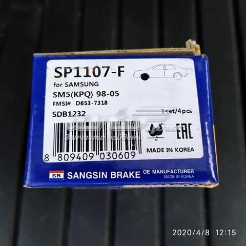 SP1107F Колодки тормозные передние дисковые купить Житомир