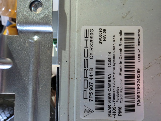 7P5907441B PORSCHE Модуль управления камерой купить в Тернополь