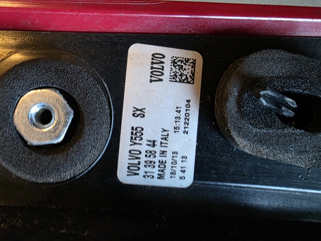 VOLVO 31395844 Фонарь задний левый в наличии Днепр