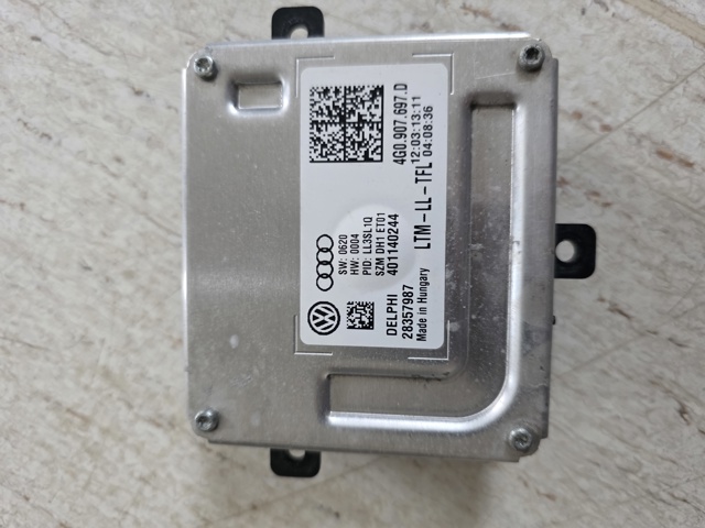 Блок упавления автосветом 4G0907697D VAG