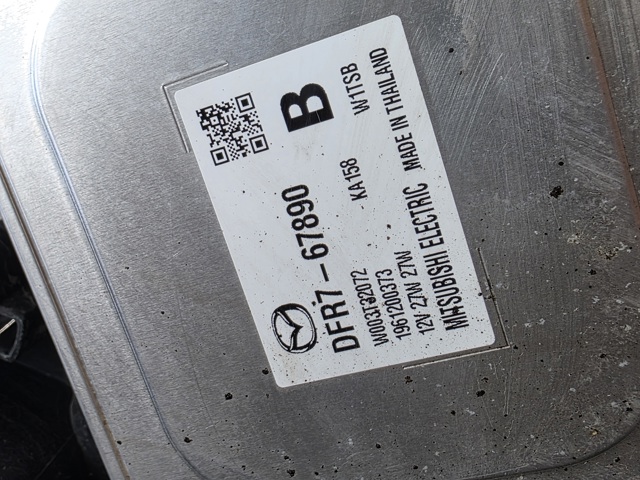 MAZDA DFR751040 Фара левая в наличии Запорожье