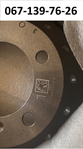 Передний тормозной диск 9Y0615301Q PORSCHE