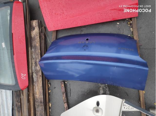 Крышка багажника рено логан 2, синий цвет,чуть дефект 901006652R