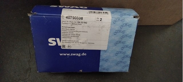 SWAG 40790008 Сайлентблок задней балки в наличии Сумы
