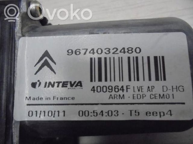 Мотор стеклоподъемника двери передней, правой 00009222GZ PEUGEOT
